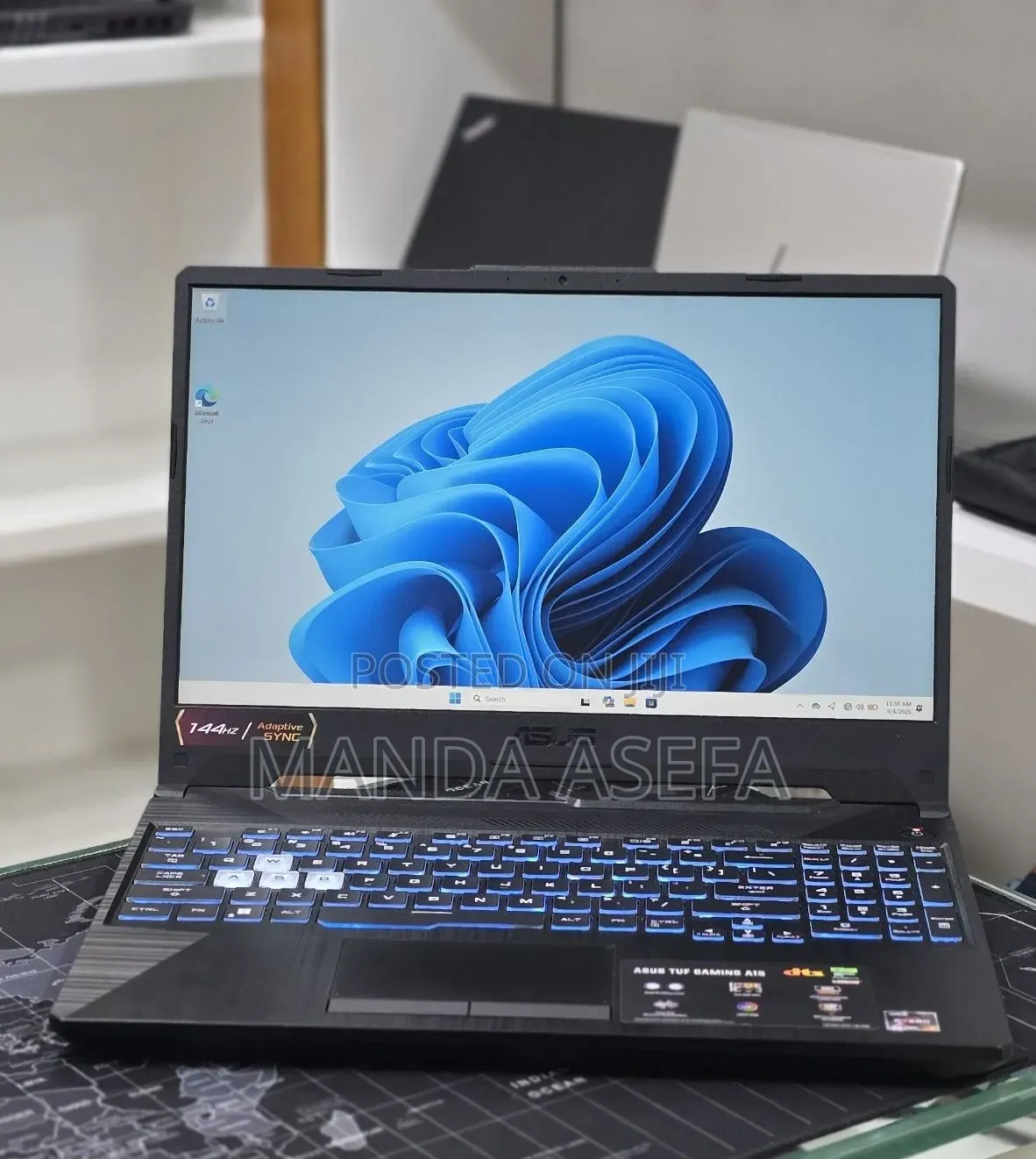 New Laptop Asus TUF Gaming A15 16GB AMD Ryzen 7 SSD 512GB