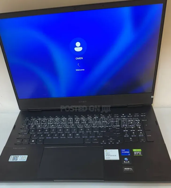 New Laptop HP Omen 16 16GB Intel Core i7 SSD 512GB