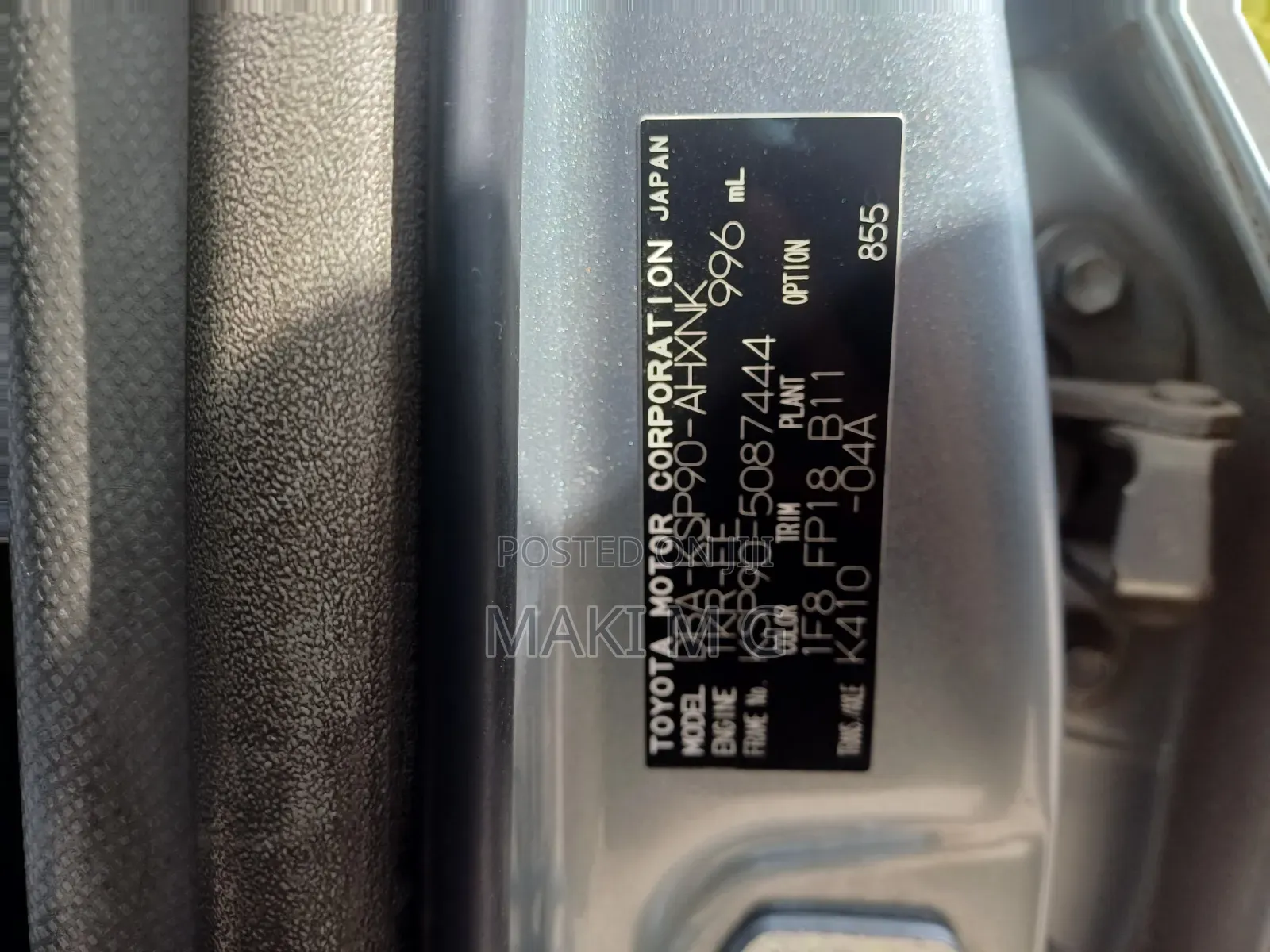 Toyota Yaris 2007 Silver