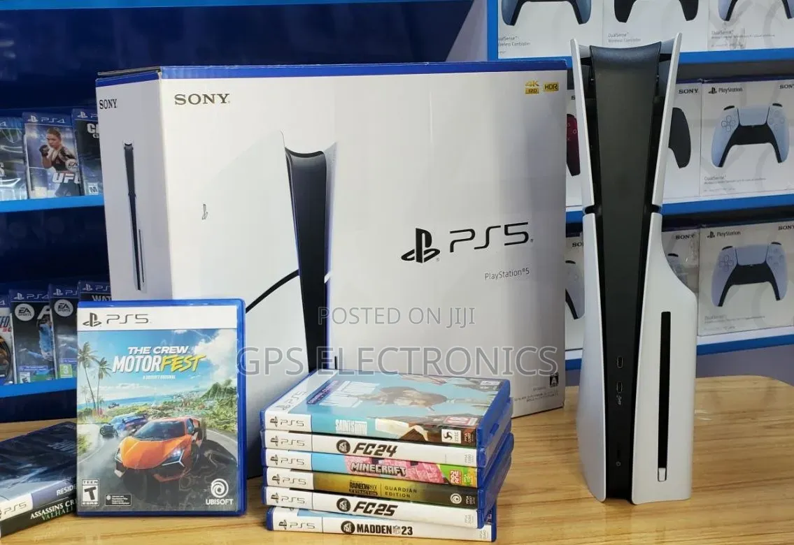 PS5 Slim Brand New – የበዓሉ ልዩ የGaming ስጦታ | G-Ps
