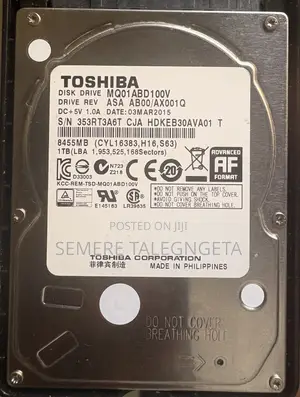 1TB Hard Disk Drive(HDD)