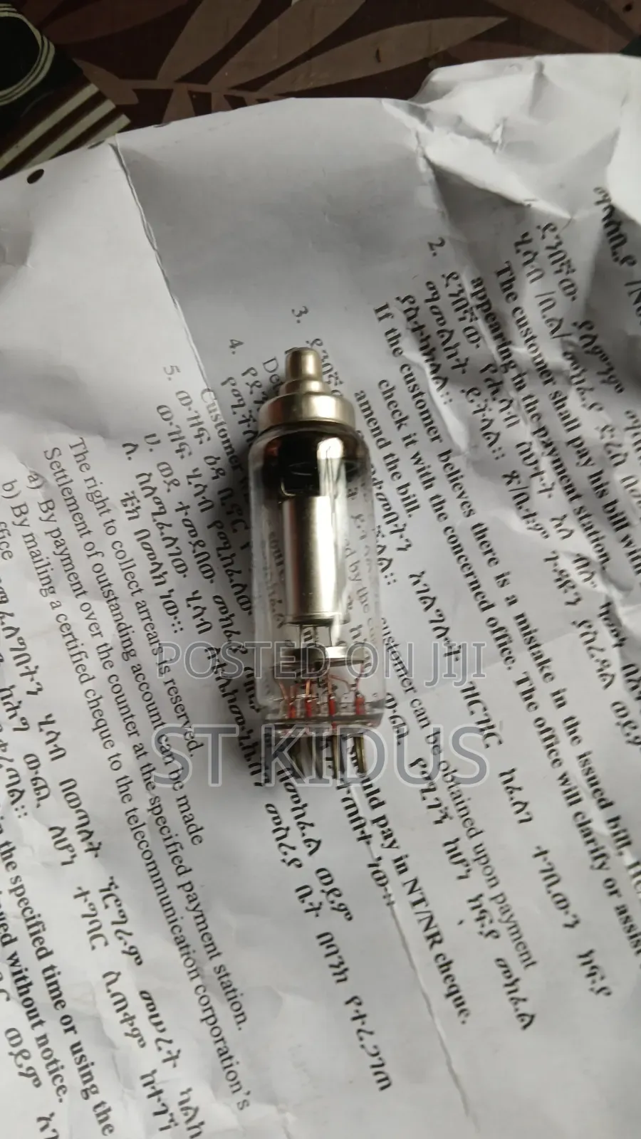 (Soviet Vacuum Tubes / Electron Tubes)! 11 ብዛት