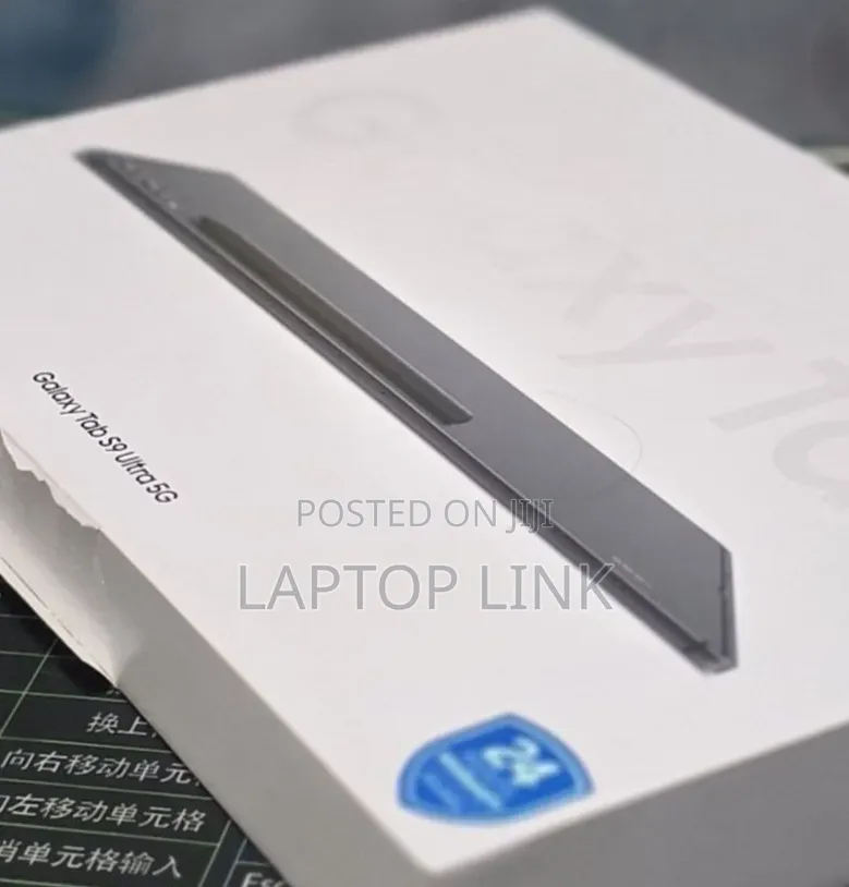 New Samsung Galaxy Tab S9 Ultra 256 GB Black