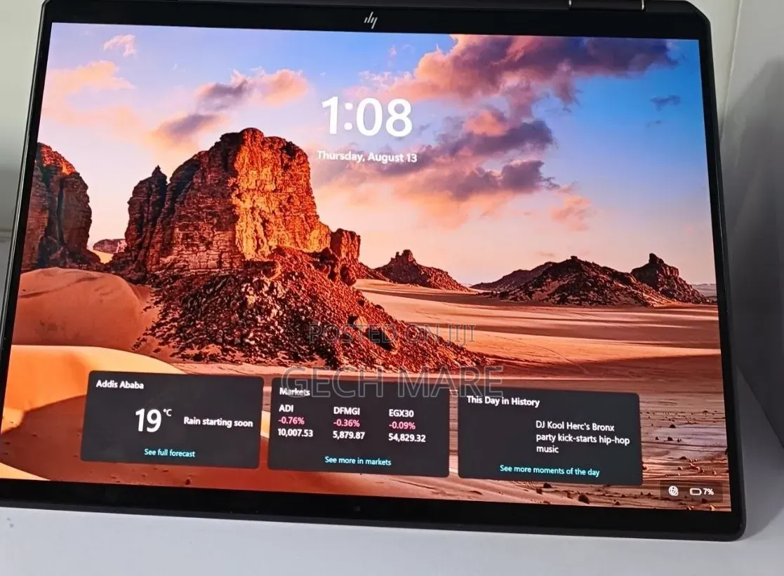 New Laptop HP Spectre 16GB Intel Core i7 SSD 512GB