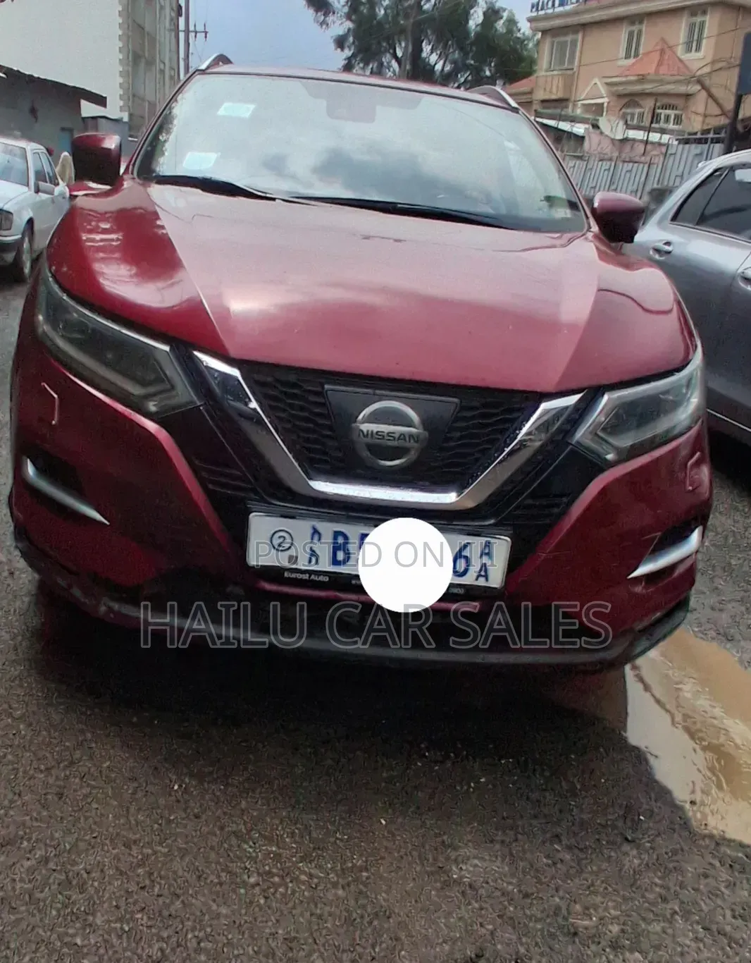 Nissan Qashqai 2017 Burgundy