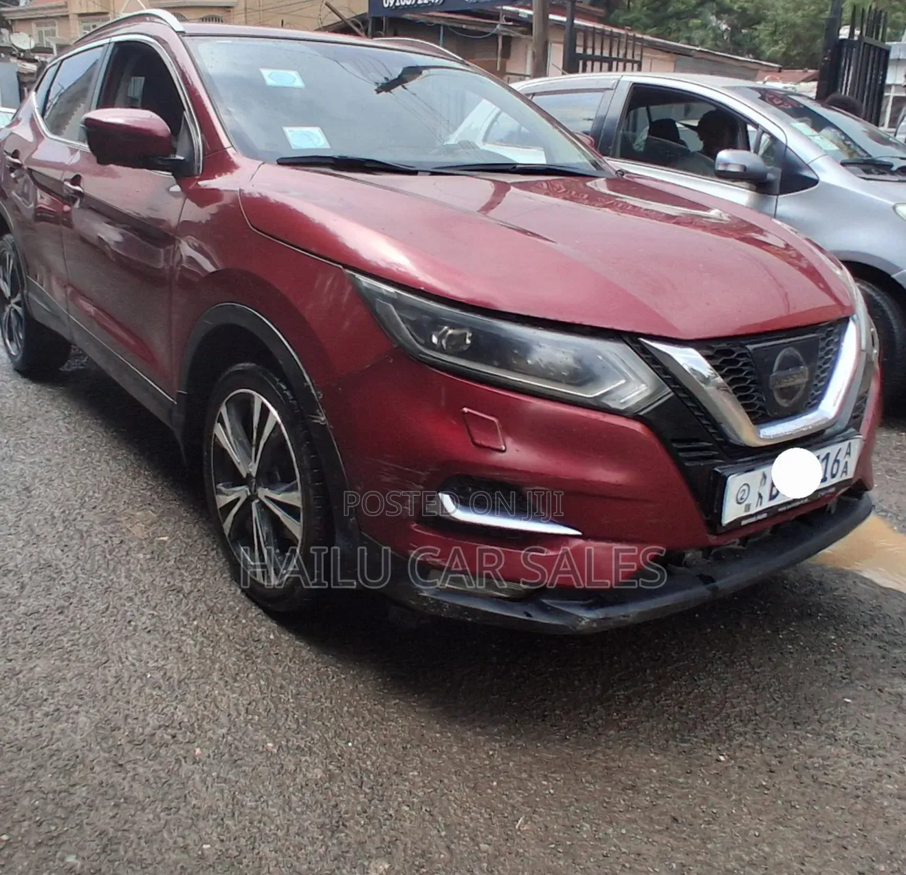 Nissan Qashqai 2017 Burgundy