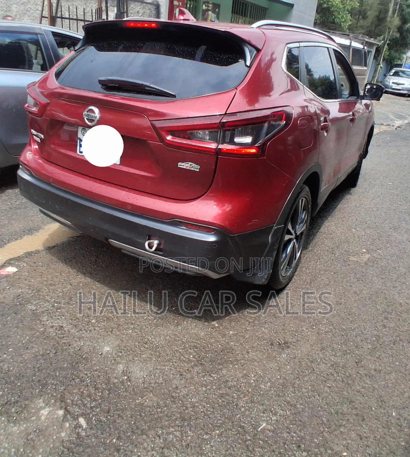 Nissan Qashqai 2017 Burgundy
