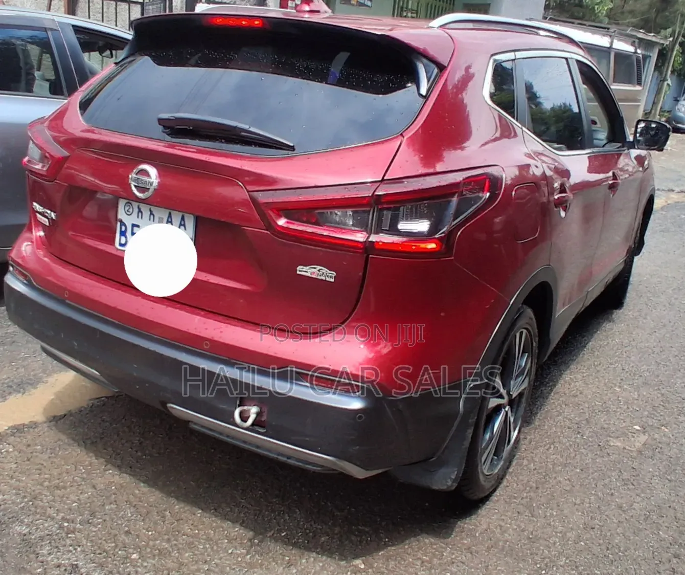 Nissan Qashqai 2017 Burgundy