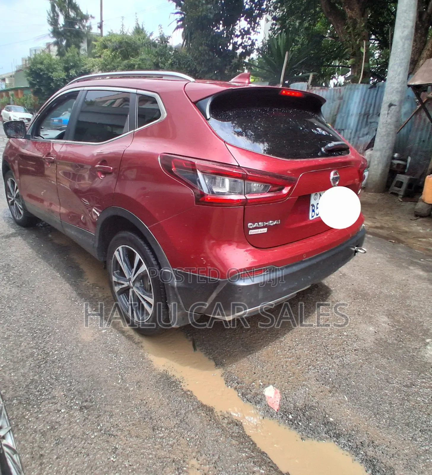 Nissan Qashqai 2017 Burgundy