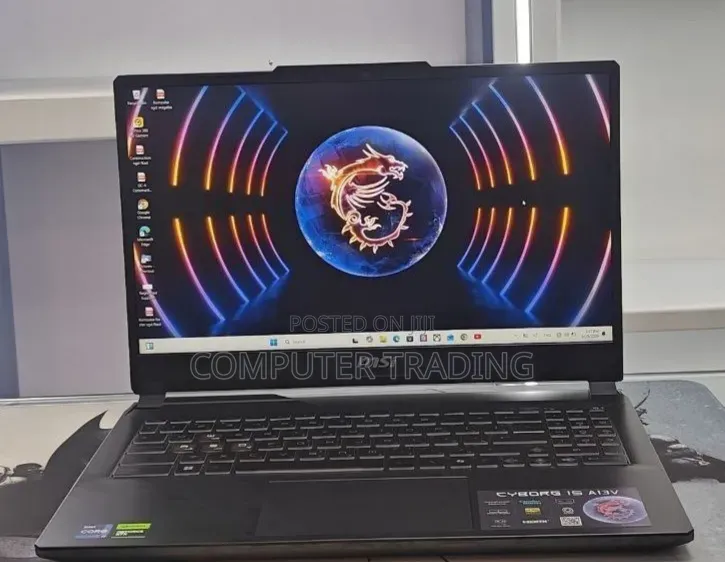 New Laptop MSI Cyborg 15 16GB Intel Core i7 SSD 1T