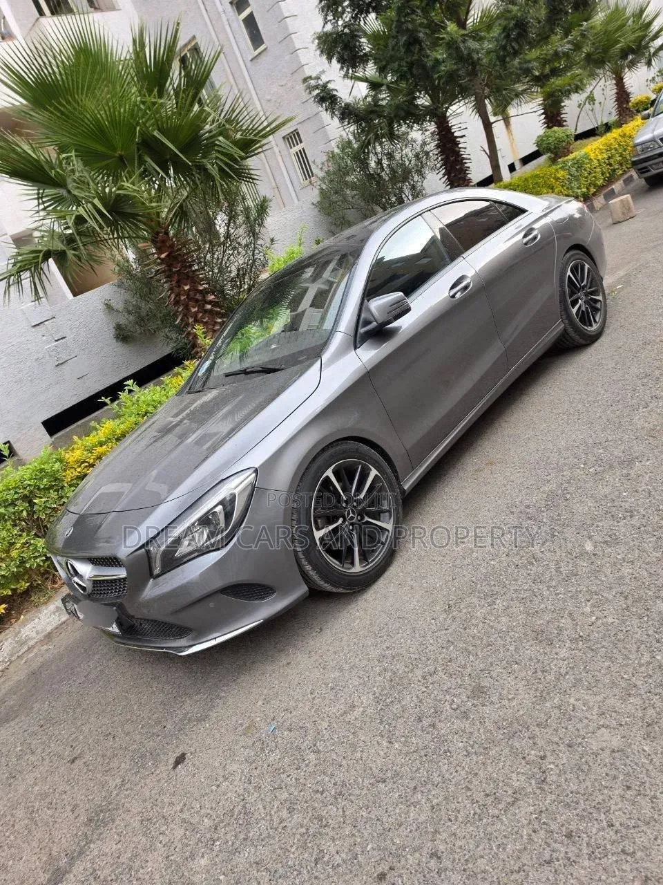 Mercedes-Benz CLA-Class CLA 250 4MATIC Sedan 2018 Gray