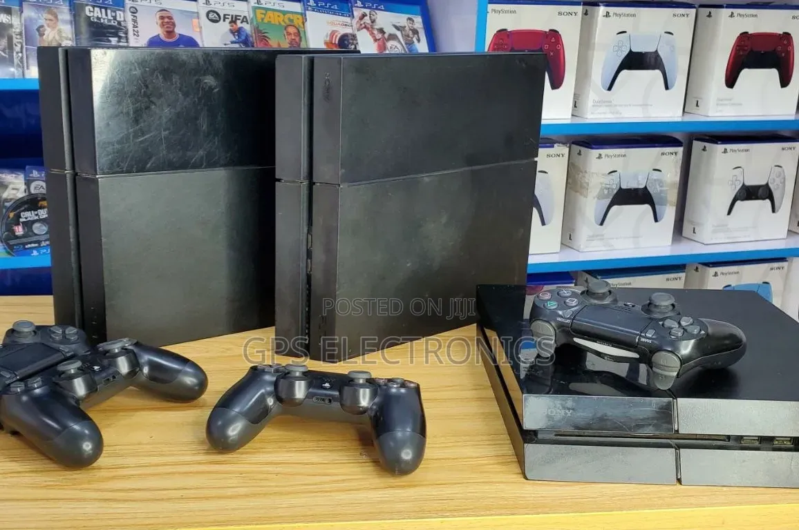 PlayStation 4 FAT + 2 Original Joystick – አዲስ ዓመት ልዩ አቅርቦት