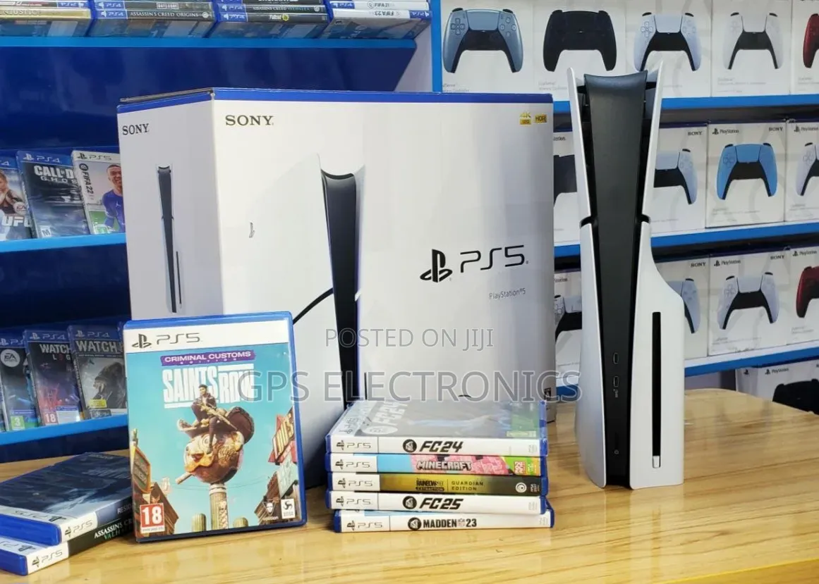 PlayStation 5 Slim Brand New – ለአዲስ ዓመት ለሚወዱት ሰው ልዩ ስጦታ