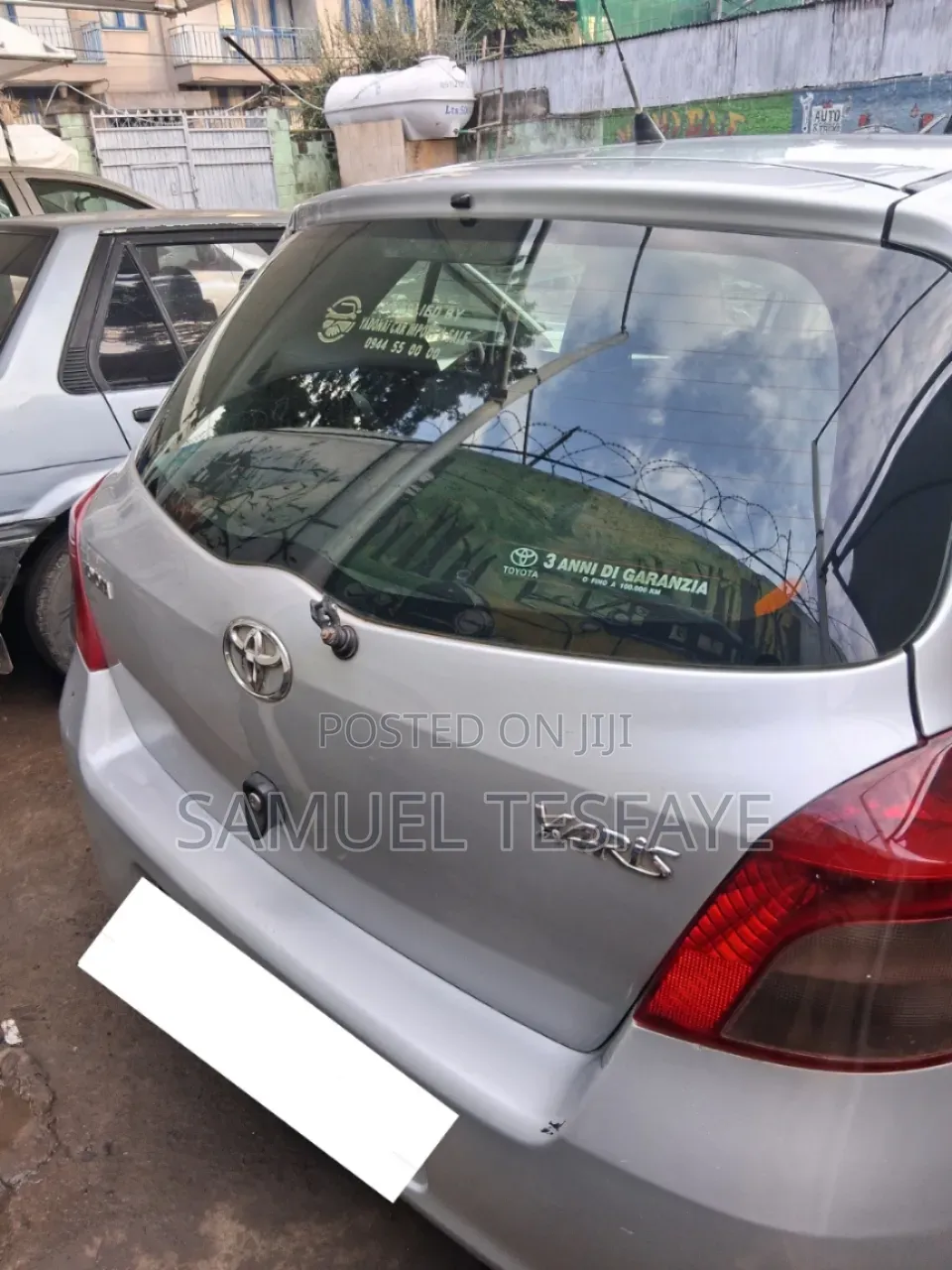 Toyota Yaris 2007 Silver