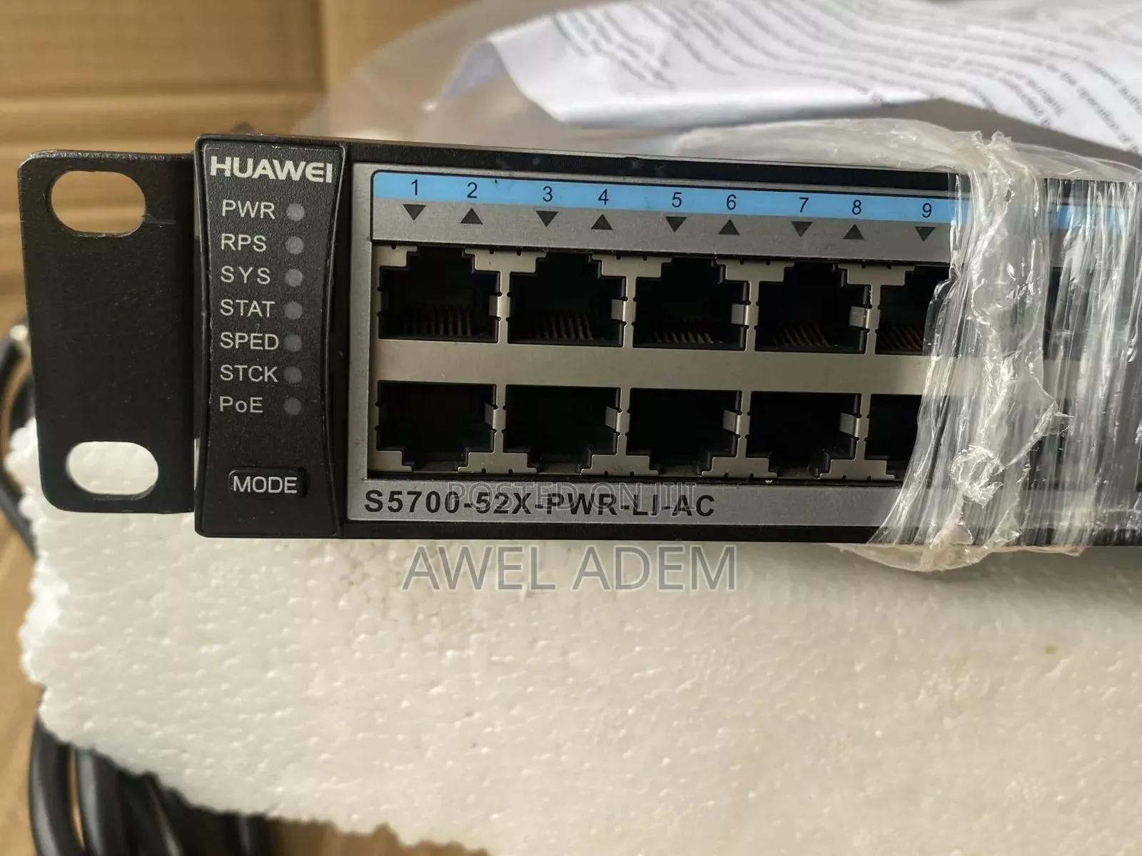 Huawei Series S5700-52x-PWR-Li-AC 48,Por POE+ 10GE SFP+Ethernet Switch