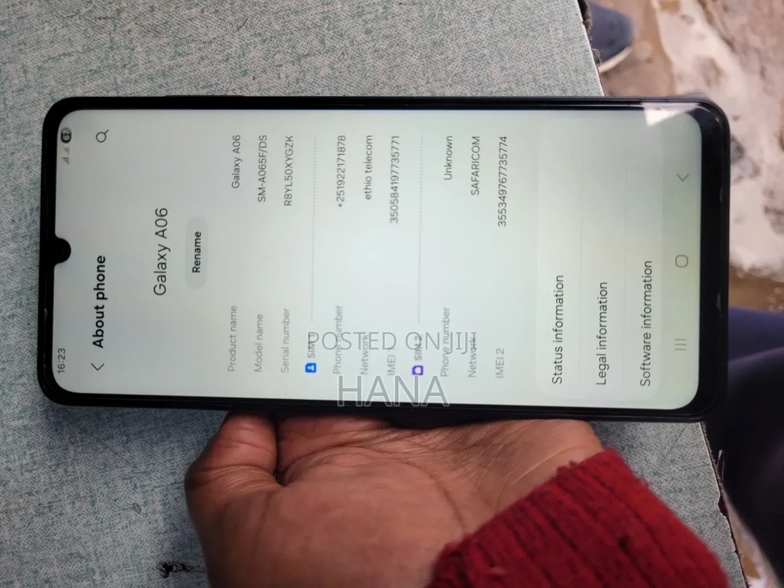 Samsung Galaxy A06 64 GB Black