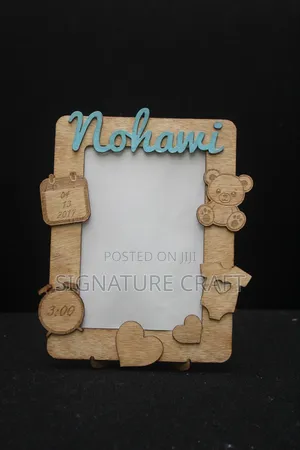 Customizable New Born Mail Stone Album Size Frame