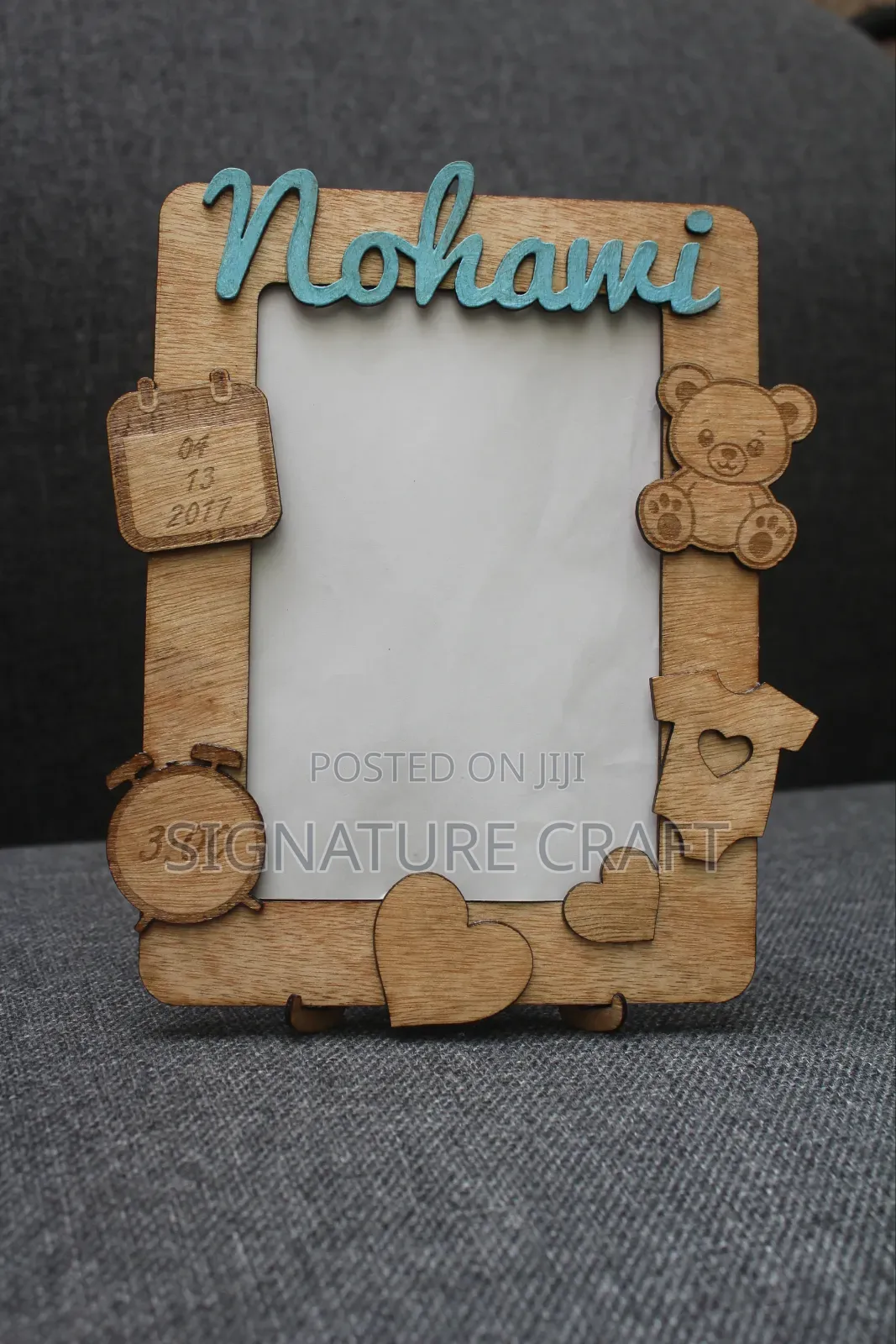 Customizable New Born Mail Stone Album Size Frame