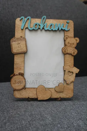 Customizable New Born Mail Stone Album Size Frame