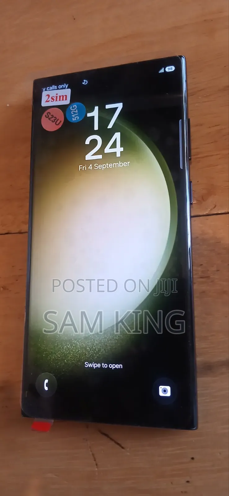 New Samsung Galaxy S23 Ultra 512 GB Black