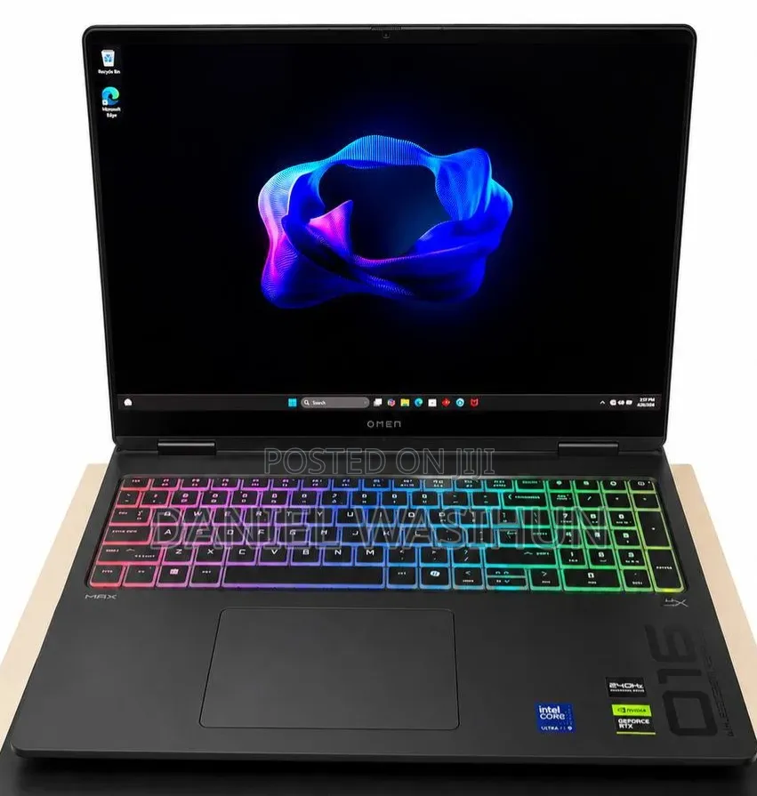 New Laptop HP Omen Max 16 32GB Intel Core Ultra 9 SSD 2T
