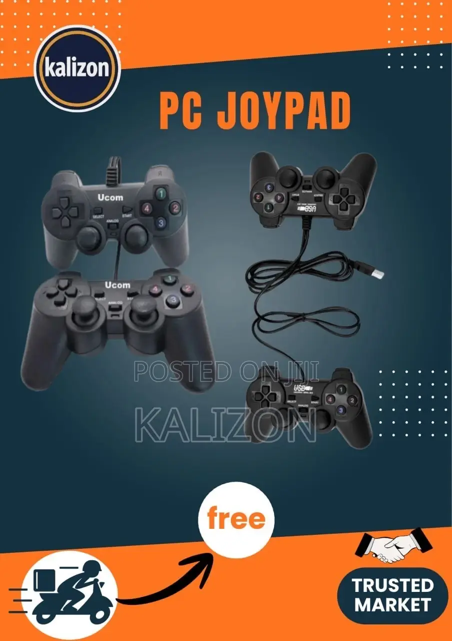 የኮምፒውተር ጆይስቲክ (ጌሚንግ መቆጣጠሪያ)  PC Joypad (Ucom USB Controller)