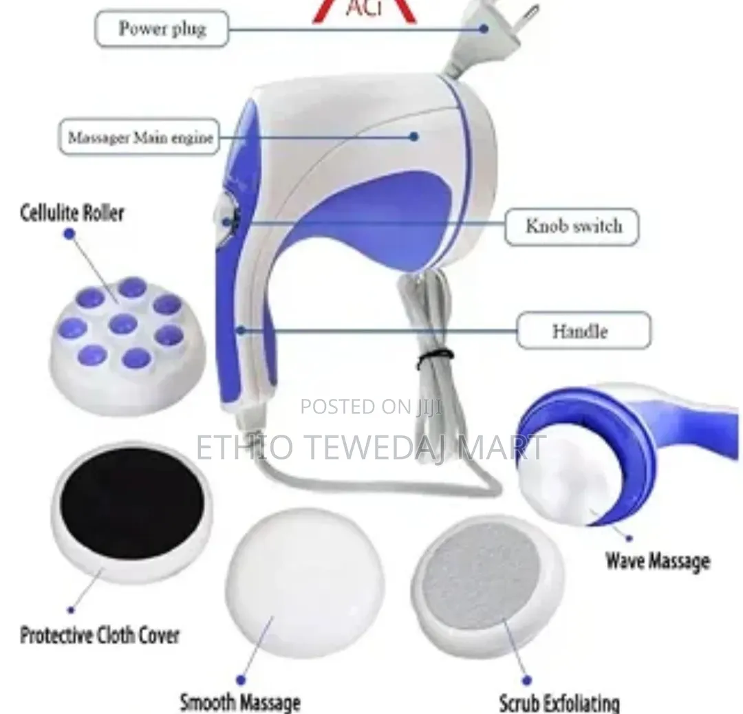 Relax & Spin Tone Handheld Full Body Massager