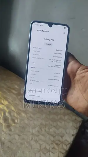 New Samsung Galaxy A17 5G 128 GB Blue