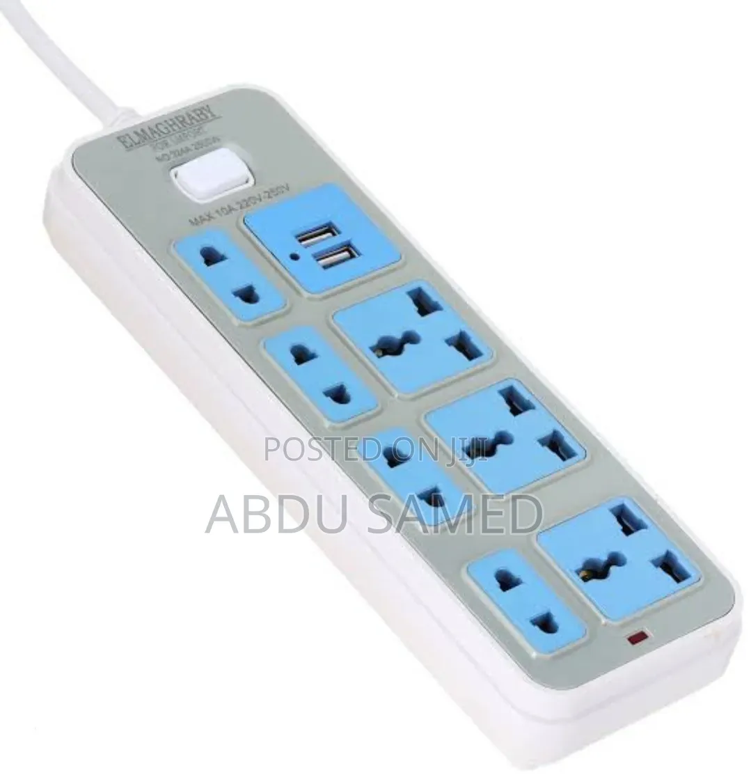 Electrical Power Strip With an Extension Cord