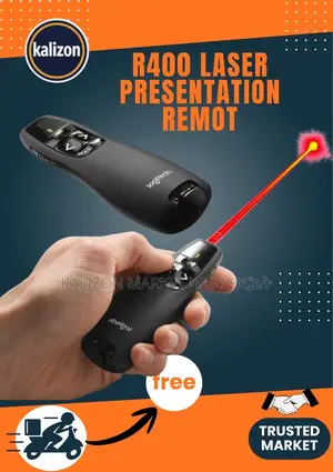 የፕረዘንቴሽን ሪሞት (የლዘር ፖይንተር) Logitech R400 Laser Presentation Remote