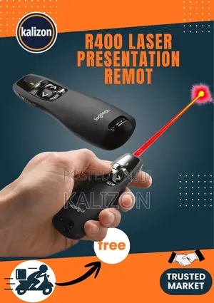 የፕረዘንቴሽን ሪሞት (የლዘር ፖይንተር) Logitech R400 Laser Presentation Remote