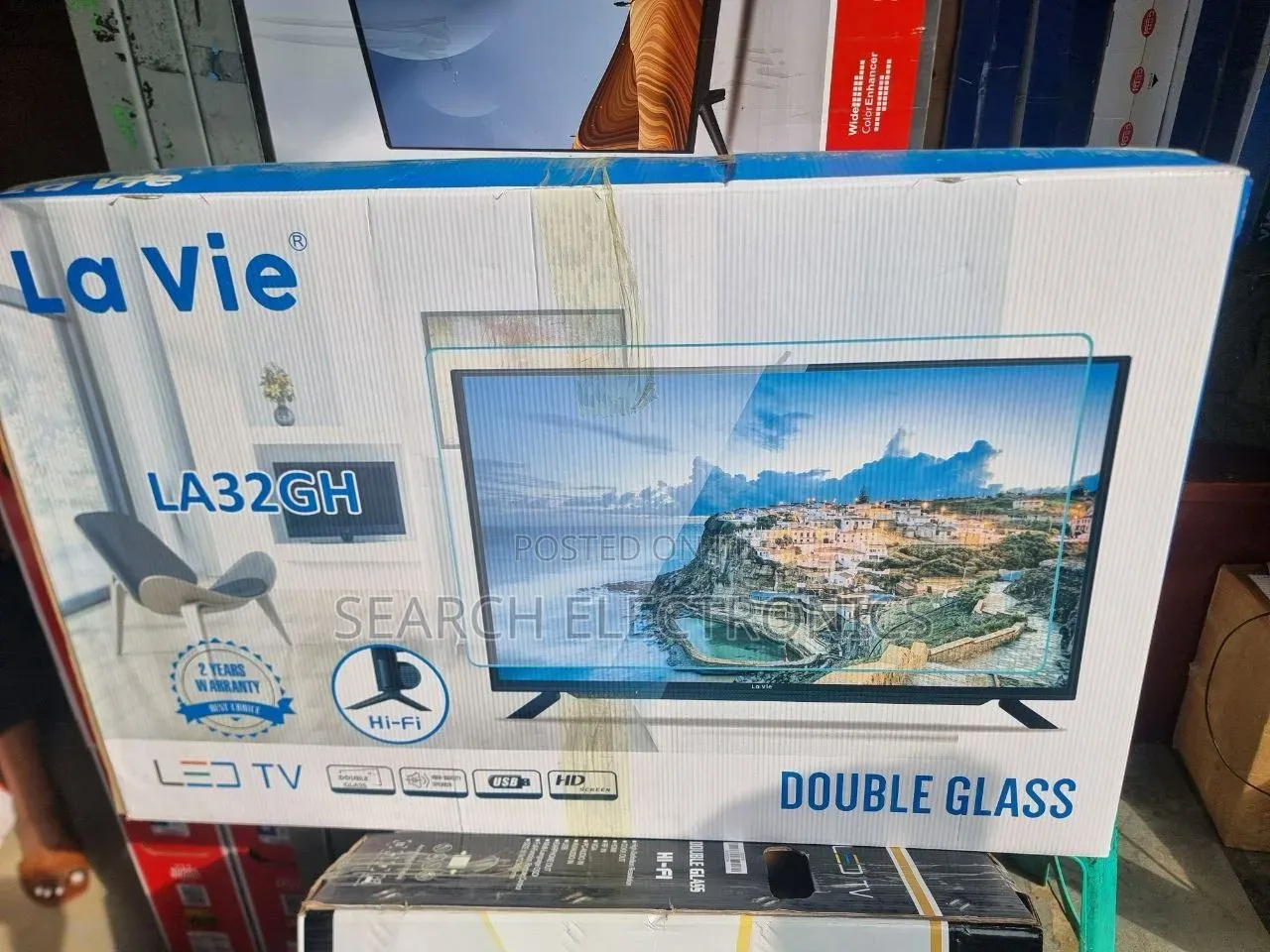 Lavie 32"inch Double Screen TV