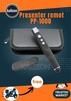 የፕረዘንቴሽን ሪሞት (የლዘር ፖይንተር) PP-1000 Wireless Laser Presentation Remote