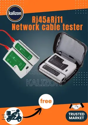 የኔትወርክ ኬብል መፈተሻ (ኬብል ቴስተር) RJ45 & RJ11 Network Cable Tester (NS-468)