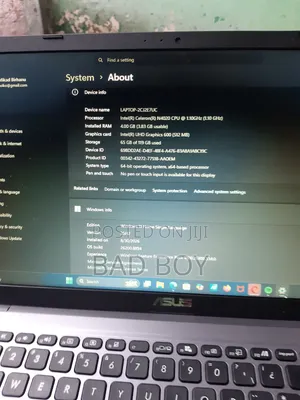 Laptop Asus VivoBook 15 X510UQ 4GB Intel Celeron SSD 128GB