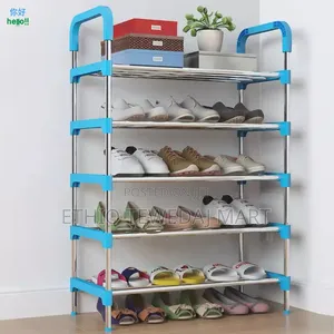 Easy Detachable Shoe Rack, a Multi-Tier Organizer የጫማ መደርደሪያ