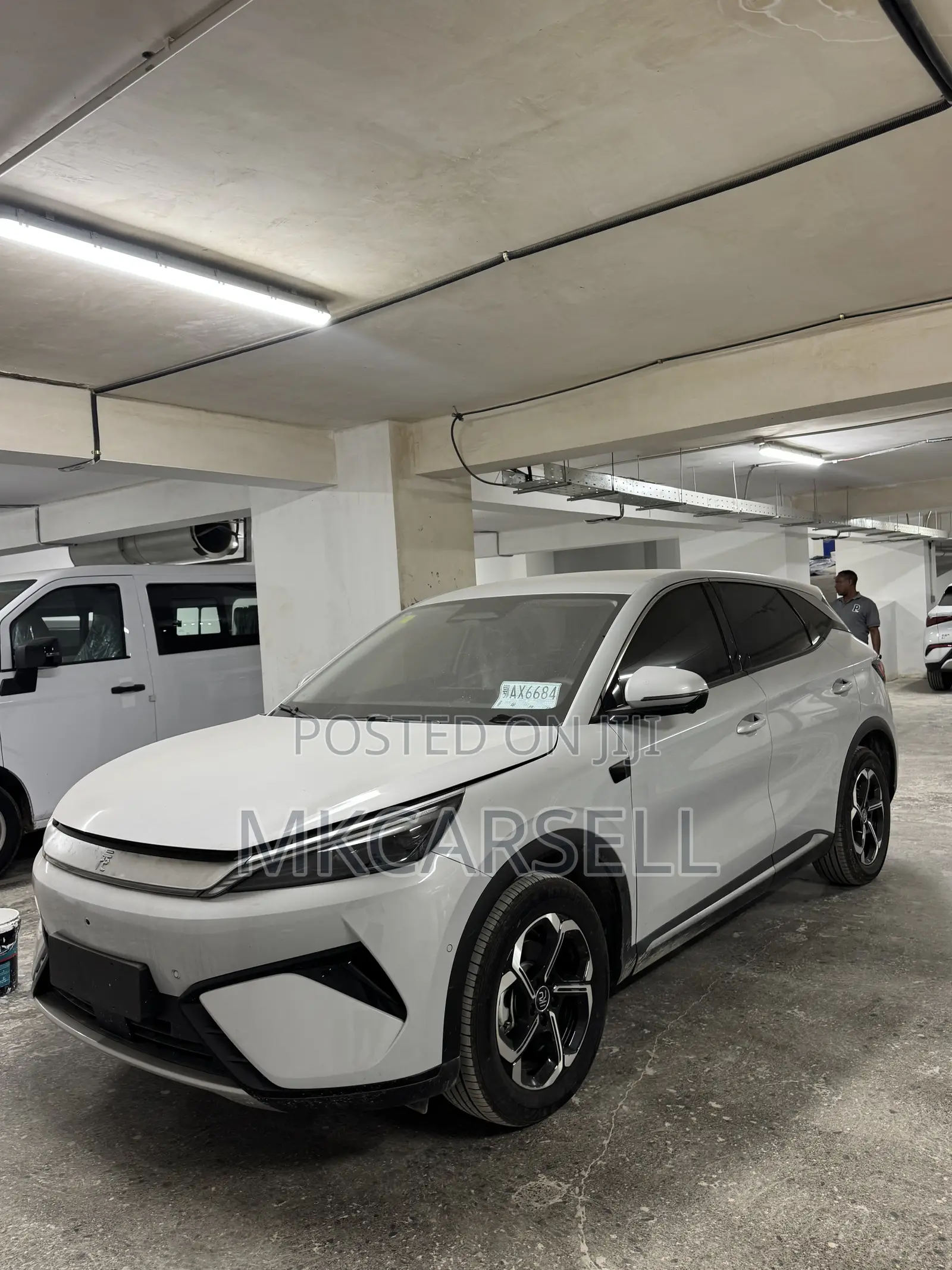 New BYD Yuan Plus 2025 Silver