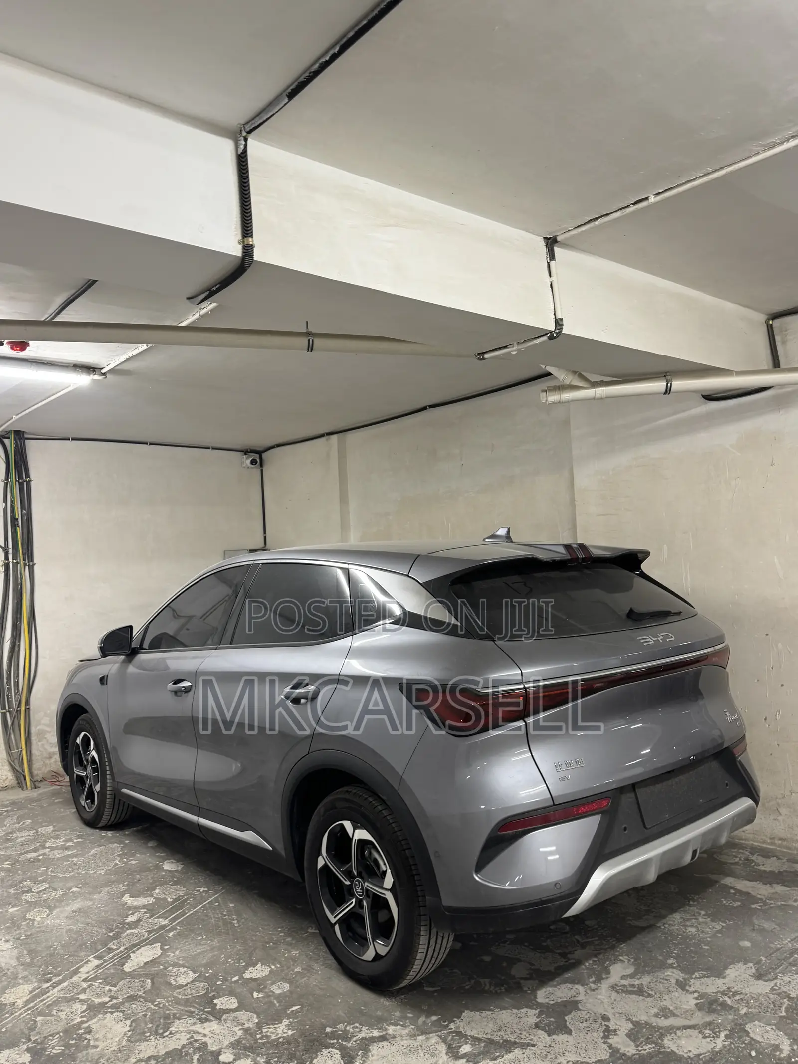 New BYD Yuan Plus 2025 Silver