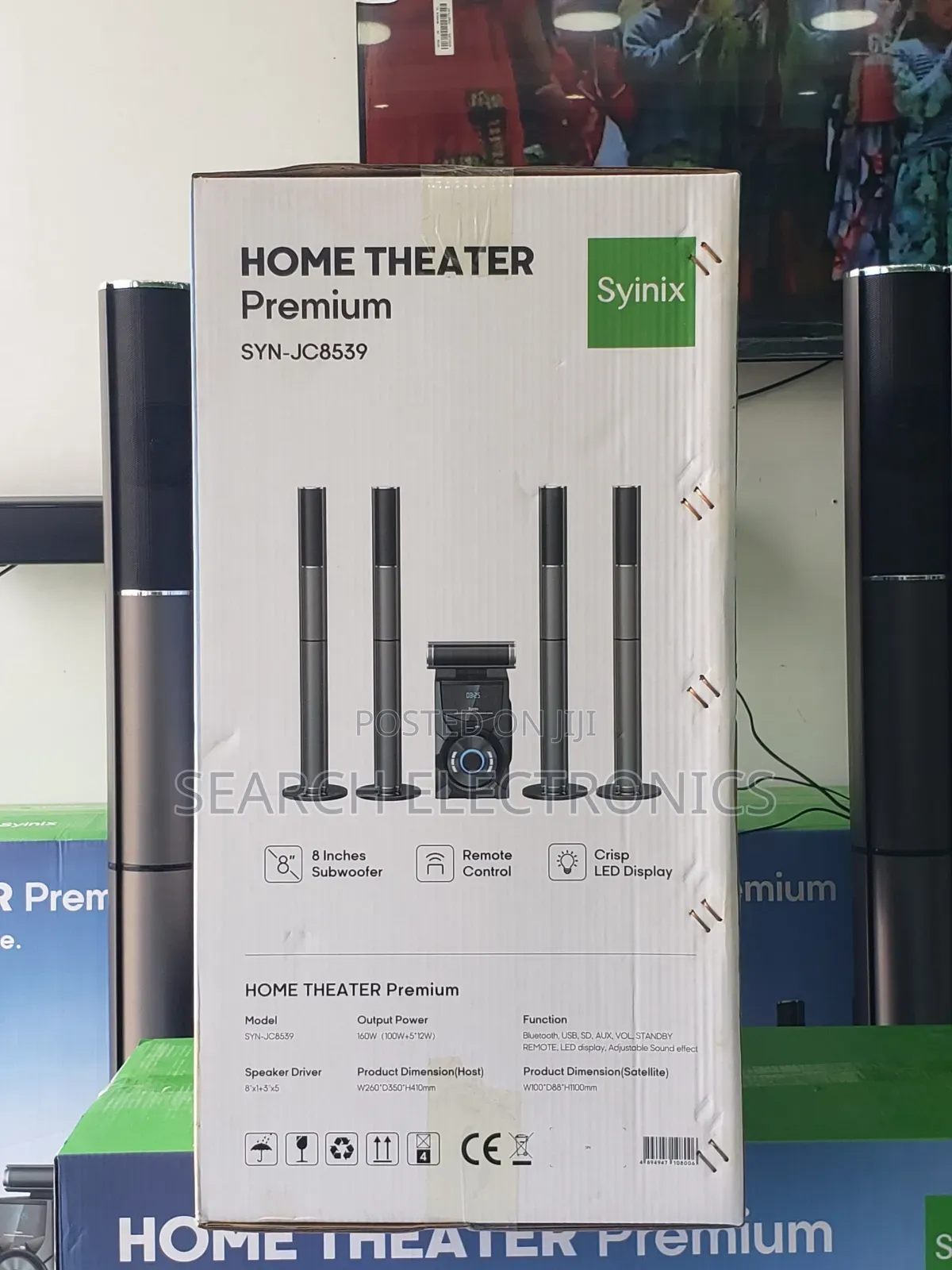 Syinix 4,in1 Home Theater Multimedia Speaker