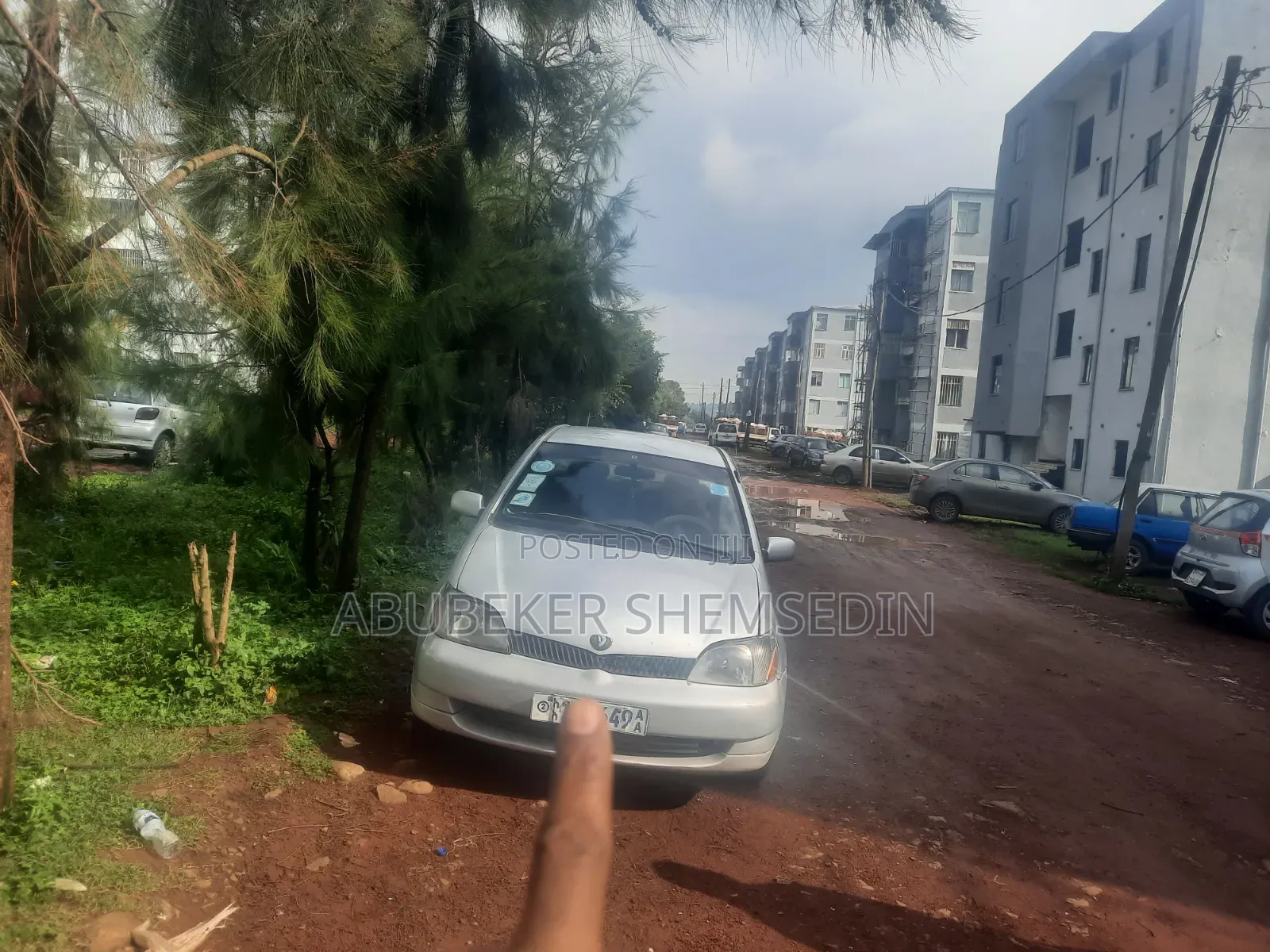 Toyota Platz 2001 Silver
