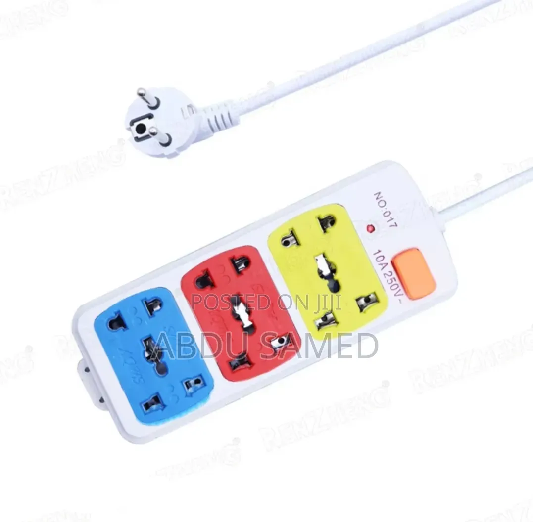Electrical Power Strip With an Extension Cord