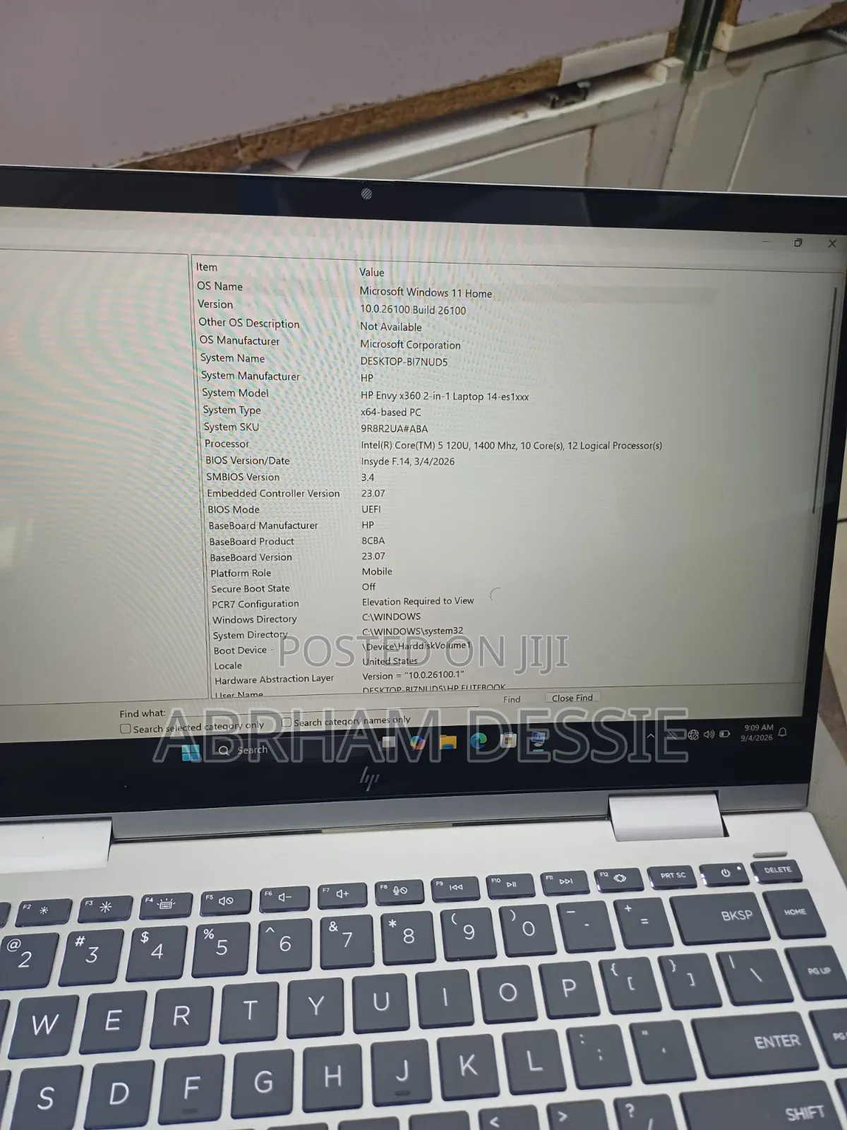 New Laptop HP Envy x360 16GB Intel Core 5 SSD 512GB