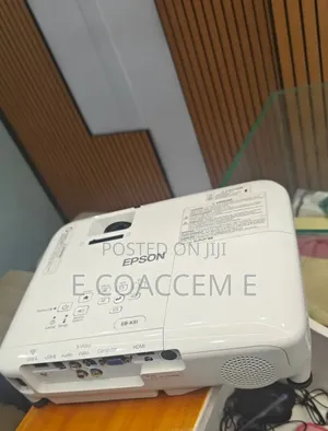 Epson EB-X31 LCD Projector in White With Top Con
