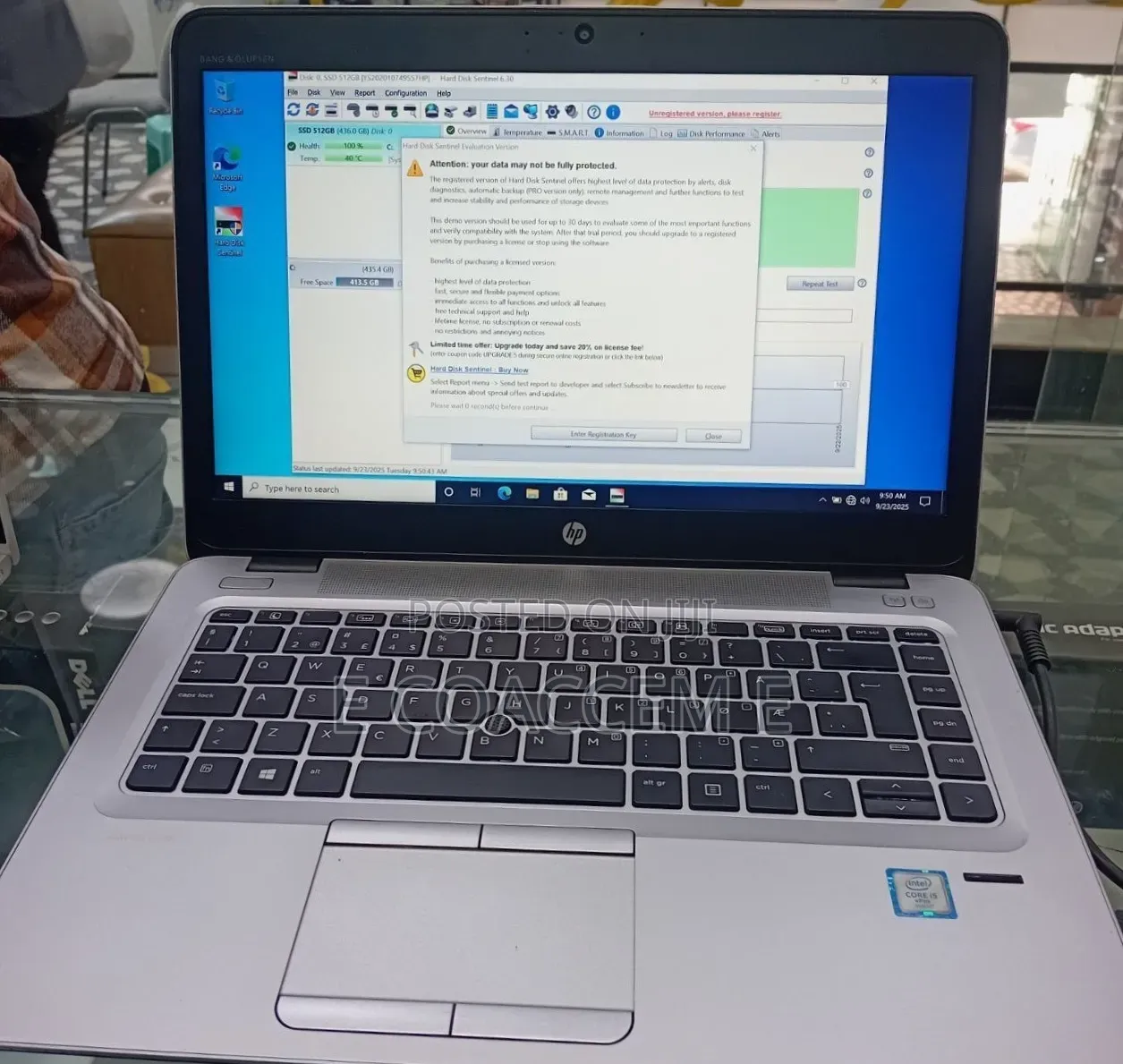 New Laptop HP 8GB Intel Core i5 SSD 256GB