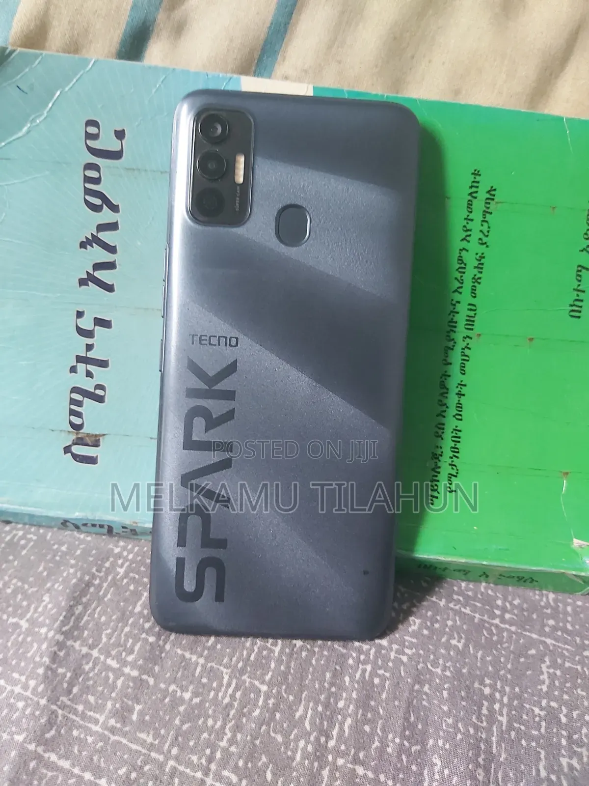 Tecno Spark 7 64 GB Black