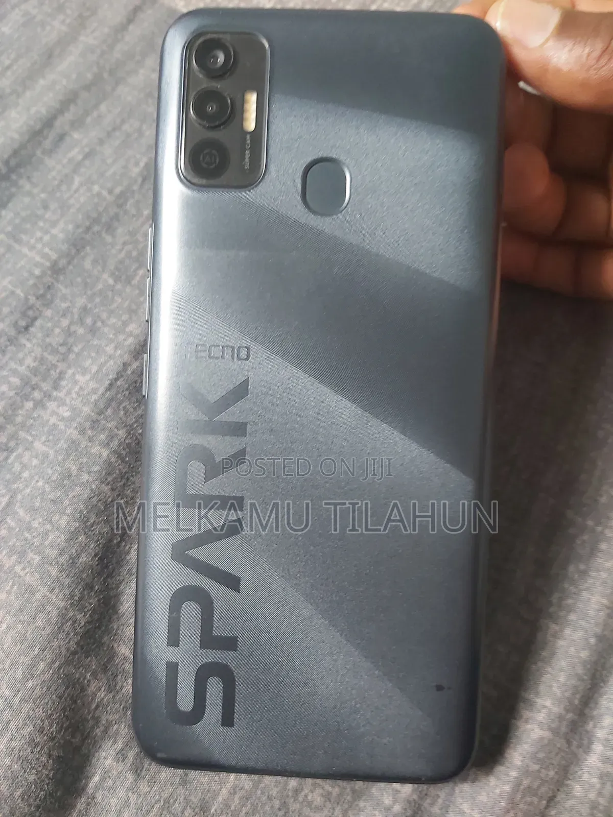 Tecno Spark 7 64 GB Black