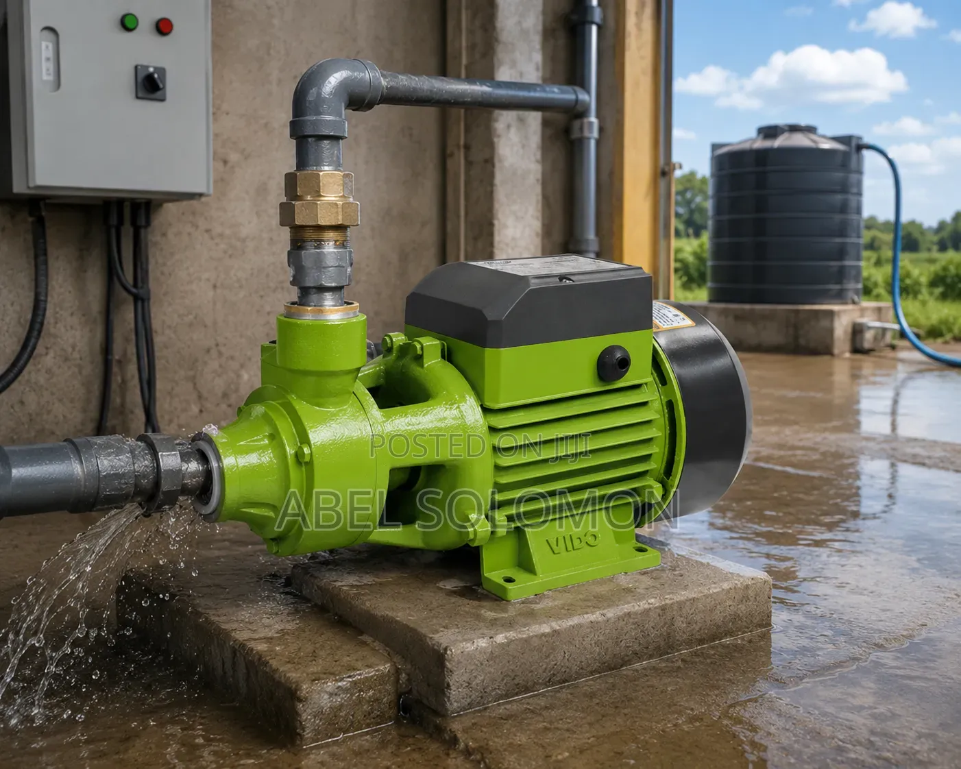 Water Pump / ውሀ መግፊያ