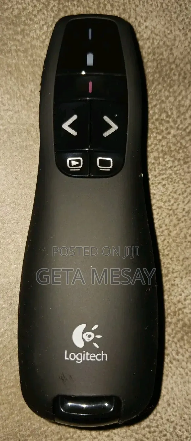 Logitech R400 Wireless Presentation Remote With Red Laser Pointer