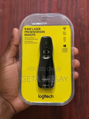 Logitech R400 Wireless Presentation Remote With Red Laser Pointer