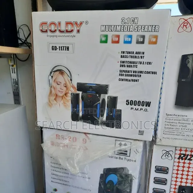 Goldy 3.in.1 Multimedia Player Speaker